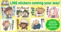 Teaser for LINE stickers